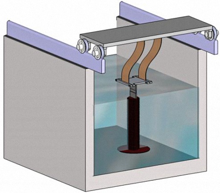 Schematic view of the experiment